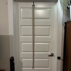 Adjustable Cream Cotton Belt